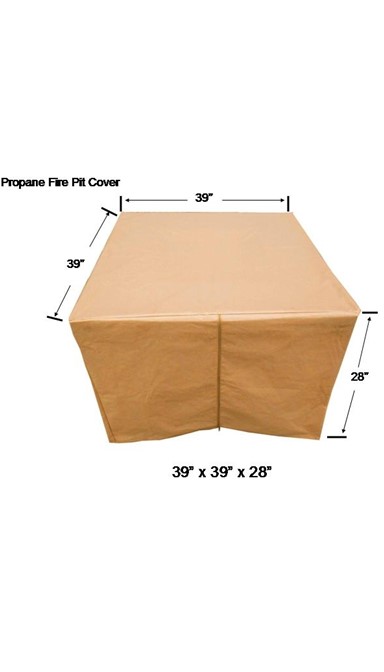 Fire Pit Cover | Hiland Heavy Duty Waterproof **OPEN BOX** - Patio